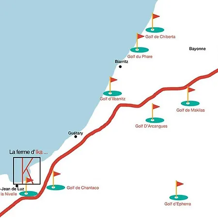 La Ferme D'ika 3* סן-ז'אן-דה-לוז